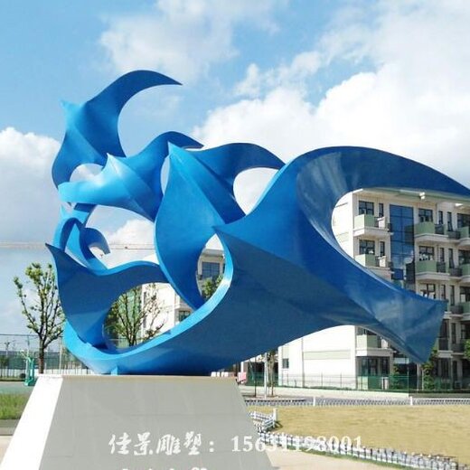 拉薩生產不銹鋼和平鴿雕塑可定制,抽象飛鴿雕塑